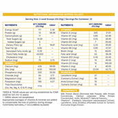 10 - Gritzo SuperMilk Height+ Unsweetened 10-12y Girls Personalized Protein and Nutrition Drink Mix,  400 g  Creamy Pink Vanilla