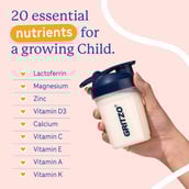 7 - Supermilk Gritzo Height+ Unsweetened for Boy 13+ Years, 400 g Creamy Vanilla