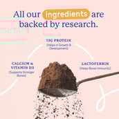 7 - Supermilk Gritzo Height+ for 13+ Yrs Boys Personalized Protein & Nutrition Drink Mix, 800 g Double Chocolate