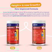 Supermilk Gritzo Growth+(Formerly Height+) for Boy 13+ years, 400 g Double Chocolate