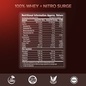 3 - GNC Pro Performance 100% Whey + Nitro Surge,  1 lb  Creamy Strawberry 