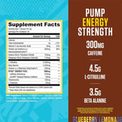 2 - Ryse Loaded Pre,  0.97 lb  Country Time Blueberry Lemonade 