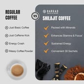 3 - Bargad Shilajit Coffee,  30 sachets/pack 
