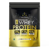1 - One Science 100% Premium Whey Protein,  1 lb  Creamy Vanilla 