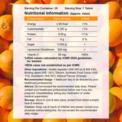 5 - CUREFOREVER Liposomal Glutathione + Vitamin C Effervescent,  Orange  20 tablet(s) 