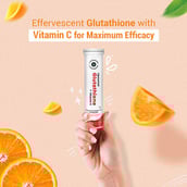 2 - CUREFOREVER Liposomal Glutathione + Vitamin C Effervescent,  Orange  20 tablet(s) 