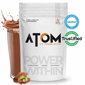 1 - AS-IT-IS Nutrition ATOM Whey Protein with Enzymes,  4.4 lb  Choco Hazel Fusion 