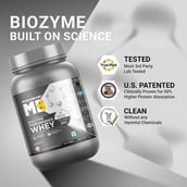 4 - MuscleBlaze Biozyme Performance Whey,  2.2 lb  French Vanilla Creme