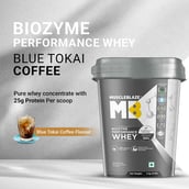 9 - MuscleBlaze Biozyme Performance Whey,  8.8 lb  Blue Tokai Coffee