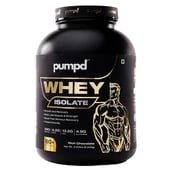 1 - Pumpd Whey Isolate,  4.4 lb  Rich Chocolate 