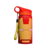 3 - Gritzo Ironman Sipper, Red 500 ml
