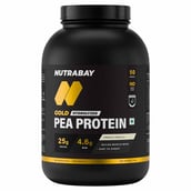 1 - Nutrabay Gold Pea Protein,  4.4 lb  French Vanilla 