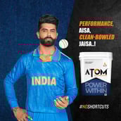 6 - AS-IT-IS Nutrition ATOM PWR Mass Gainer,  8.8 lb  Double Rich Chocolate 