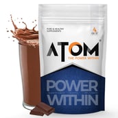 1 - AS-IT-IS Nutrition ATOM Weight Gainer,  2.2 lb  Double Rich Chocolate 
