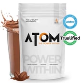 1 - AS-IT-IS Nutrition ATOM Whey Protein with Enzymes,  4.4 lb  Mocha Cappuccino 