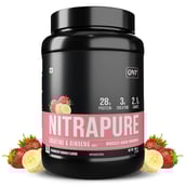 1 - QNT Nitrapure Whey Protein,  2.2 lb  Strawberry Banana 