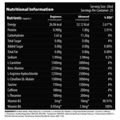3 - QNT Carnipump Ripping Pre-workout,  500 ml  Navel Orange 