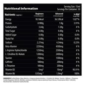 3 - QNT Pump Extra Concentrated Liquid Pre- Workout,  450 ml  Peach 