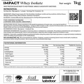 4 - Myprotein Impact Whey Isolate 2.2 lb Mango & Impact Creatine,  0.55 lb  Unflavoured with Shaker 600 ml White 