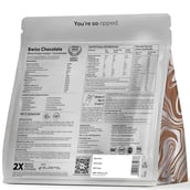 2 - Wellbeing Nutrition 100% Native Whey Protein Isolate + Concentrate,  2.2 lb  Swiss Chocolate 