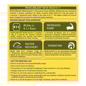 7 - MuscleBlaze BCAA Gold 8:1:1,  0.99 lb  30 Servings  Green Apple 