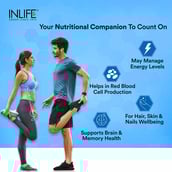 4 - INLIFE High Strength B-Complex,  60 veggie capsule(s)  Unflavoured 