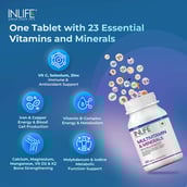 9 - INLIFE Multivitamin & Minerals,  60 tablet(s)  Unflavoured 