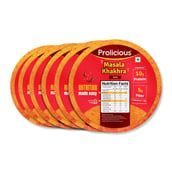 5 - Prolicious Khakhra,  Desi Masala (Pack of 6)  170 g 