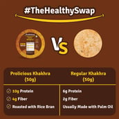 3 - Prolicious Khakhra, Jeera (Pack of 6) 170 g