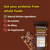 2 - Prolicious Protein Bar,  6 bar(s)  Choco Seeds 