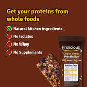 2 - Prolicious Protein Bars Combo,  6 bar(s)  Choco Seeds + Seeds & Nuts 