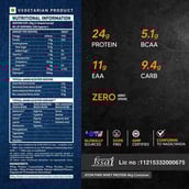 4 - AS-IT-IS Nutrition ATOM PWR Whey Protein, 8.8 lb Double Rich Chocolate