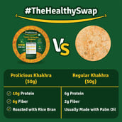 3 - Prolicious Khakhra,  Chilli Coriander (Pack of 3)  170 g 