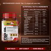 4 - Neulife Deep Sea Ultra Fish Oil 3X Triple Strength,  60 softgels 