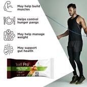 5 - Voll Sante Voll Pro High Protein & Fiber Bar,  6 bar(s)  Caramel (20g Protein) 