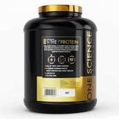 10 - One Science 100% Premium Whey Protein,  5 lb  Chocolate Charge - with Free 150g Creatine 