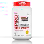 1 - GNC Pro Performance 100% Whey Protein,  2 lb  Mango Smoothie 