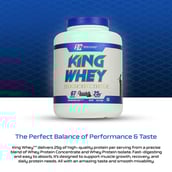 2 - Ronnie Coleman King Whey Protein,  5 lb  Chocolate Brownie