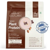 1 - Happy Cultures Tastiest Plant Protein, 1.11 lb Real Ghana Cocoa with Almond Chunks