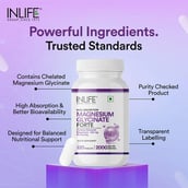 3 - INLIFE Magnesium Glycinate Forte,  Unflavoured  120 tablet(s) 