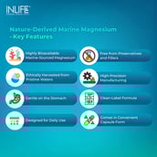 10 - INLIFE Aquamin Magnesium,  Unflavoured  60 veggie capsule(s) 