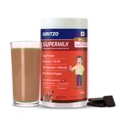 11 - Supermilk Gritzo Overall Growth for Boy 13+ Yrs Protein & Nutrition Drink Mix,  400 g  Double Chocolate 