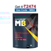 MuscleBlaze Super Gainer XXL,  6.6 lb  Chocolate 