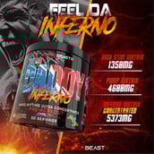 2 - BLACK BEAST The Big Daddy Inferno Pre-Workout,  0.66 lb  Rocket Pop 
