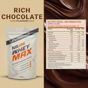 2 - Fuel One Whey Max,  2.2 lb  Rich Chocolate 