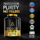 1 - One Science 100% Iso Gold Whey Protein Isolate, 5 lb Strawberry White Chocolate