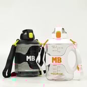 7 - MuscleBlaze Gym Gallon Water Bottle,  White  2.2 L