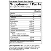 3 - Rule One Energized Amino,  0.59 lb  30 Servings  Sour Candy 