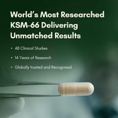 2 - Rasayanam Ashwagandha KSM-66 & Plant Based Omega 3 Combo,  60 capsules 