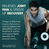 7 - Rasayanam Ashwagandha KSM-66 & Plant Based Omega 3 Combo,  60 capsules 